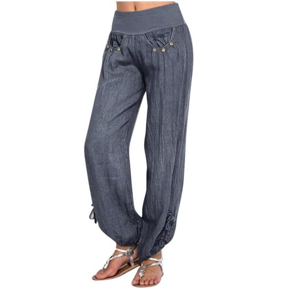 solid women joggers trousers casual lace up elastic waist sweatpants linen baggy harem pants for jogging#g30 women's & capris, Black;white
solid women joggers trousers casual lace up elastic waist sweatpants linen baggy harem pants for jogging#g30 women's & capris, Black;white
