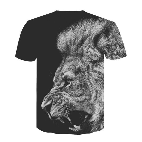 head lion's men's t-shirts digital printing short sve base shirt fashion large t-shirt, White;black
head lion's men's t-shirts digital printing short sve base shirt fashion large t-shirt, White;black