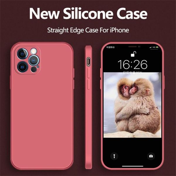 cell phone pouches original square liquid silicone case for 6 6s 7 8 plus x xr xs 11 12 pro max se 2021 camera lens protective bag co
cell phone pouches original square liquid silicone case for 6 6s 7 8 plus x xr xs 11 12 pro max se 2021 camera lens protective bag co