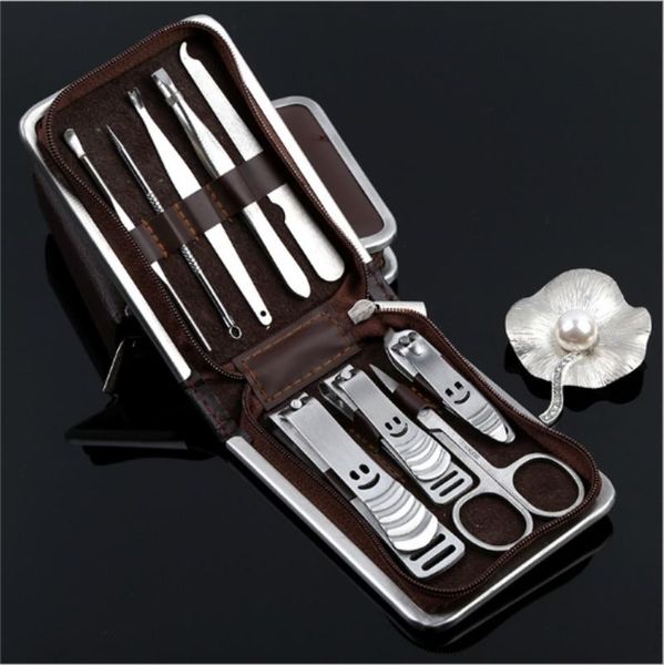 nail art kits stone pattern case+9 pcs clipper kit care set pedicure scissor tweezer knife ear pick utility tools / by dhl 50sets
nail art kits stone pattern case+9 pcs clipper kit care set pedicure scissor tweezer knife ear pick utility tools / by dhl 50sets