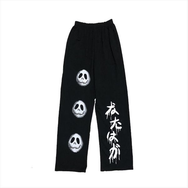 vintage graffiti harajuku cartoon women pants skull pattern print high waist wide leg fashion letter man, Black;white
vintage graffiti harajuku cartoon women pants skull pattern print high waist wide leg fashion letter man, Black;white