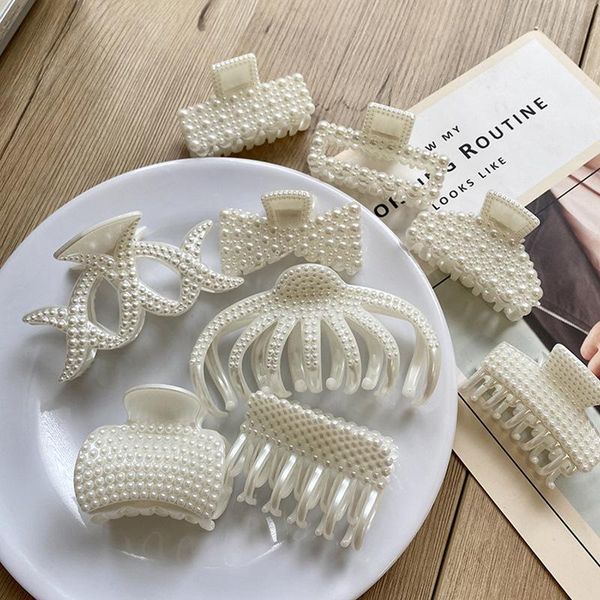 kajeer pearl hair claw clips big size makeup styling barrettes for women girls hairpins crab accessories
kajeer pearl hair claw clips big size makeup styling barrettes for women girls hairpins crab accessories