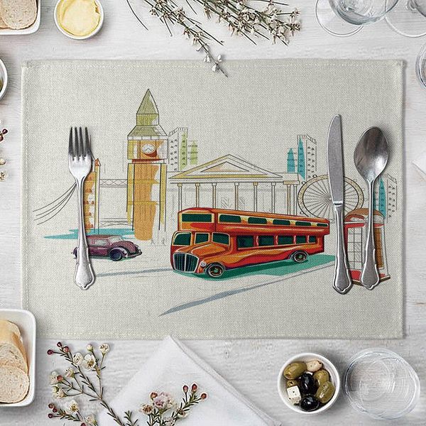 mats & pads fashion print rectangle car pattern western style table pad cut placemat for dinner kitchen 40x30cm ship
mats & pads fashion print rectangle car pattern western style table pad cut placemat for dinner kitchen 40x30cm ship
