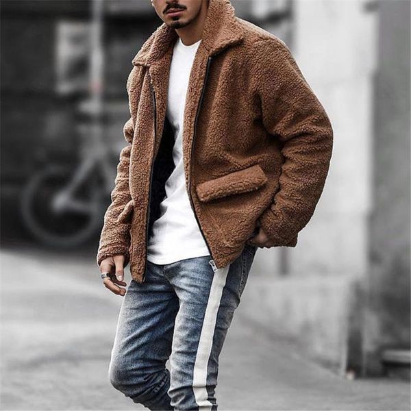 winter sherpa cardigan sweater luxury faux fur teddy fleece jacket large pocket plus size 3xl fluffy sweaters men's jackets, Black;brown
winter sherpa cardigan sweater luxury faux fur teddy fleece jacket large pocket plus size 3xl fluffy sweaters men's jackets, Black;brown