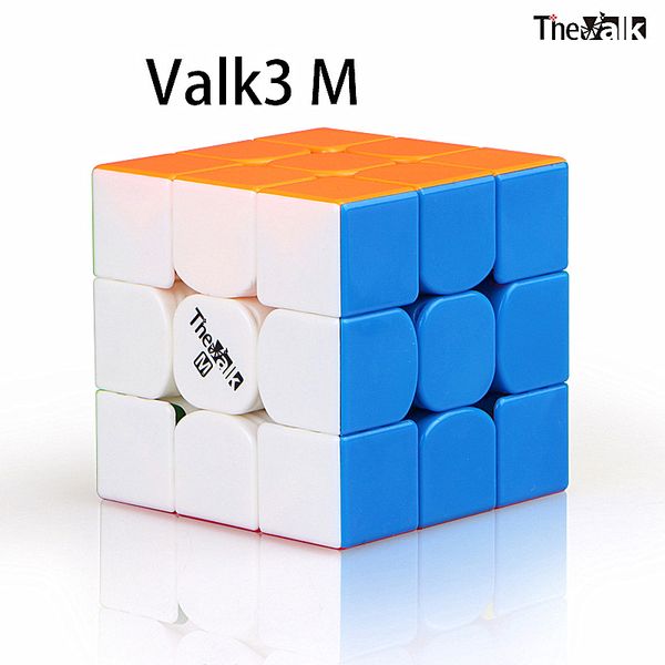 

Qiyi Valk3M Magnetic 3x3x3 magic cube Valk3 M 3x3 puzzle speed cube The valk 3x3x3 cubo magico WCA Competition Cubes
