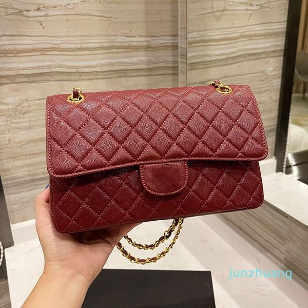 fashion classic cavaiar leather bags womens luxury designer matelasse chain gold hardware doule flap totes
fashion classic cavaiar leather bags womens luxury designer matelasse chain gold hardware doule flap totes