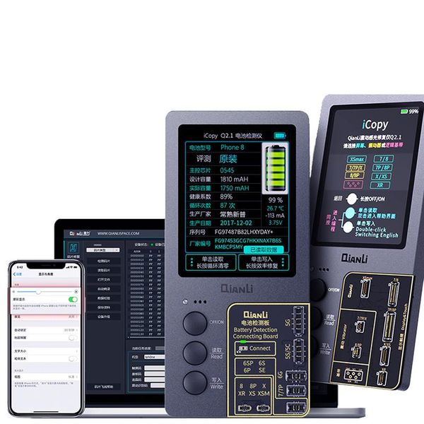 qianli icopy plus lcd screen pometer for phone 7 8 8p x xr xs max original color repair programmer add battery/lighting board cell repairing
qianli icopy plus lcd screen pometer for phone 7 8 8p x xr xs max original color repair programmer add battery/lighting board cell repairing