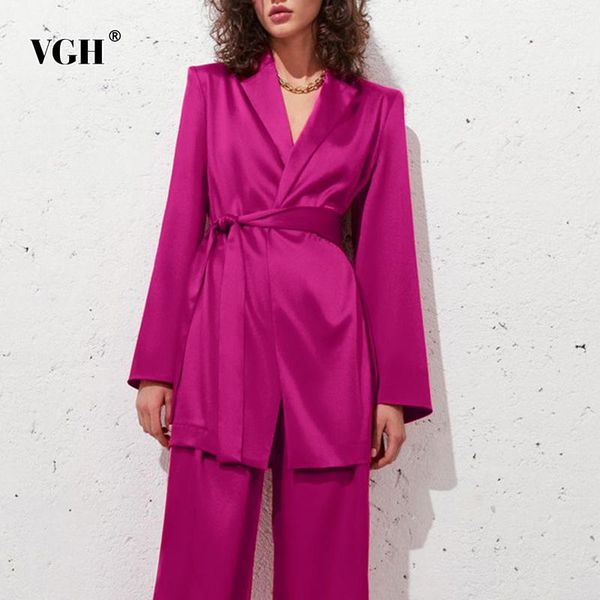 women's suits & blazers vgh casual satin white lace up female blazer notched long sleeve korean fashion solid loose minimalist jacket 2, White;black
women's suits & blazers vgh casual satin white lace up female blazer notched long sleeve korean fashion solid loose minimalist jacket 2, White;black
