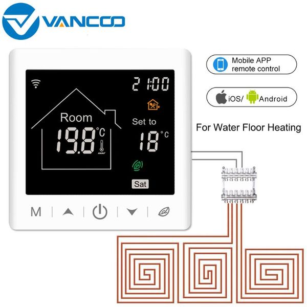 smart home control wifi thermostat 220v water heating temperature controller warm floor remote for underfloor
smart home control wifi thermostat 220v water heating temperature controller warm floor remote for underfloor