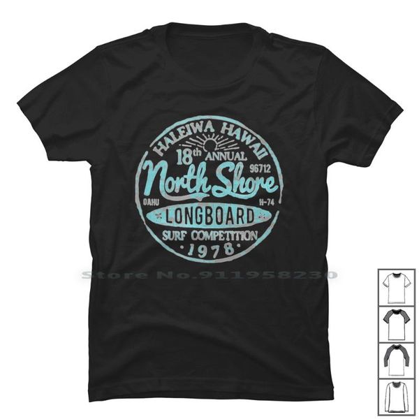 men's t-shirts north shore long board surf t shirt 100% cotton annual boar boa no hi, White;black
men's t-shirts north shore long board surf t shirt 100% cotton annual boar boa no hi, White;black