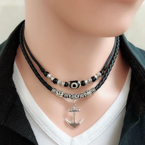 chokers 2021 mens necklace tribal bohemia layered vintage braided unique choker for men boy fashion jewelry, Golden;silver
chokers 2021 mens necklace tribal bohemia layered vintage braided unique choker for men boy fashion jewelry, Golden;silver