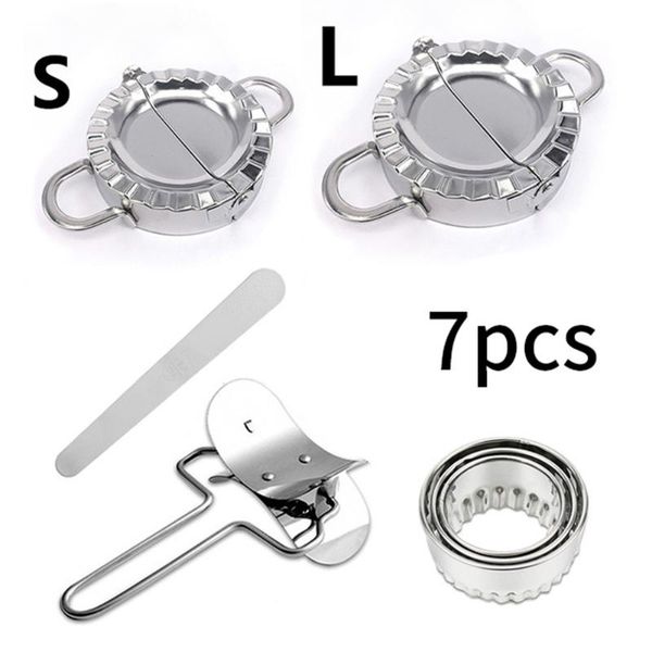 kit dumpling mould maker cutter stainless steel dough presser wraper tool kitchen cooking accessories baking & pastry tools
kit dumpling mould maker cutter stainless steel dough presser wraper tool kitchen cooking accessories baking & pastry tools