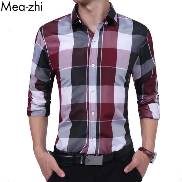 men's casual shirts plaid shirt trendy slim fit long sleeve business work checkered, White;black
men's casual shirts plaid shirt trendy slim fit long sleeve business work checkered, White;black
