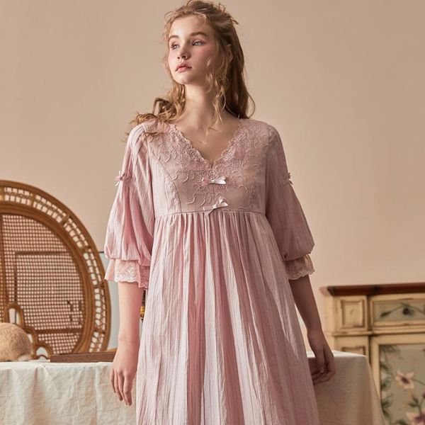 women's sleepwear nightgown women elegant sleeping dress cotton nightie summer, Black;red
women's sleepwear nightgown women elegant sleeping dress cotton nightie summer, Black;red