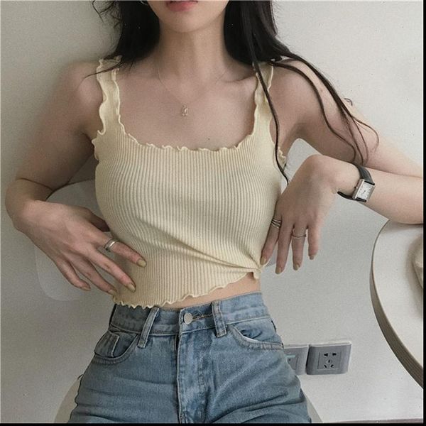 women camis spring summer solid multi colors backless tank basic knitting bottoming vest, White
women camis spring summer solid multi colors backless tank basic knitting bottoming vest, White