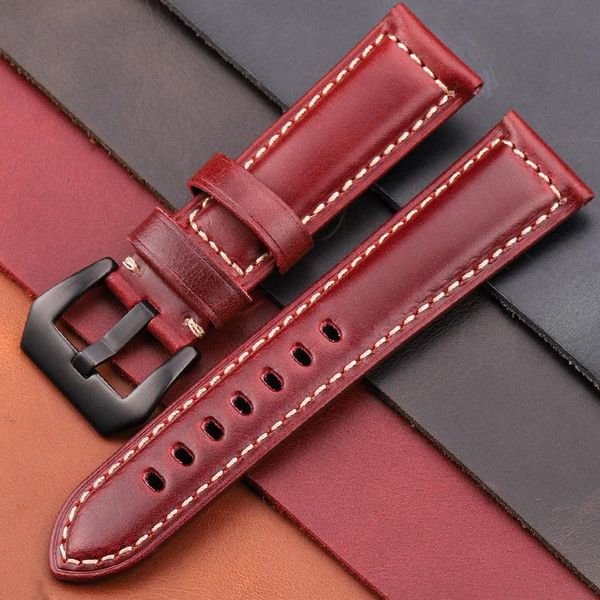 watch bands genuine leather watchband bracelet 20 22 24 26mm women men oil wax cowhide blue green red brown wach band strap steel buckle, Black;brown
watch bands genuine leather watchband bracelet 20 22 24 26mm women men oil wax cowhide blue green red brown wach band strap steel buckle, Black;brown