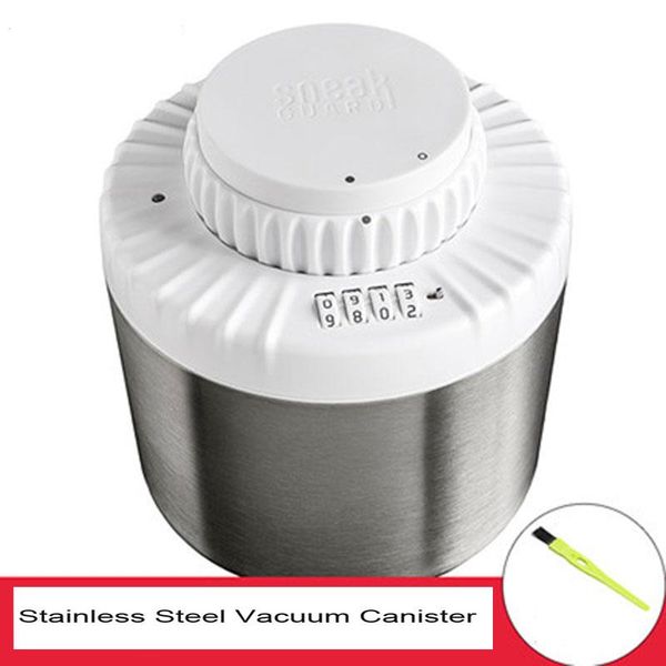 storage bottles & jars 1.5 l stainless steel password lock canister round vacuum sealed can for coffee tea airtight
storage bottles & jars 1.5 l stainless steel password lock canister round vacuum sealed can for coffee tea airtight