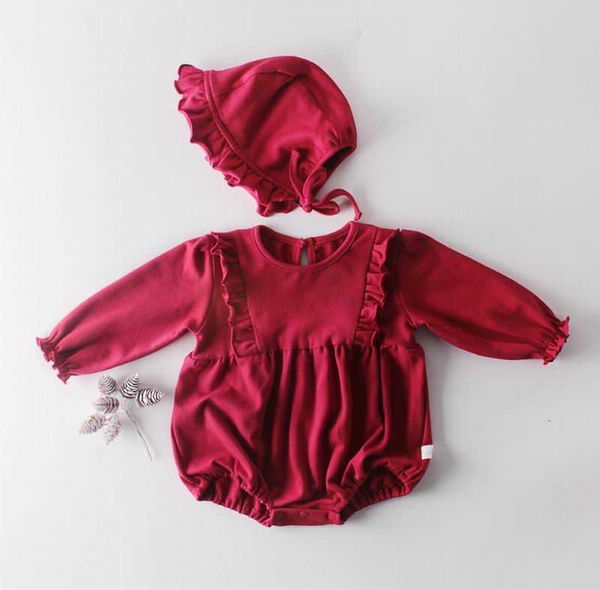 wine red baby girl romper spring cotton long sleeve princess bodysuit hat clothes 0-2t e92060 210610, Blue
wine red baby girl romper spring cotton long sleeve princess bodysuit hat clothes 0-2t e92060 210610, Blue