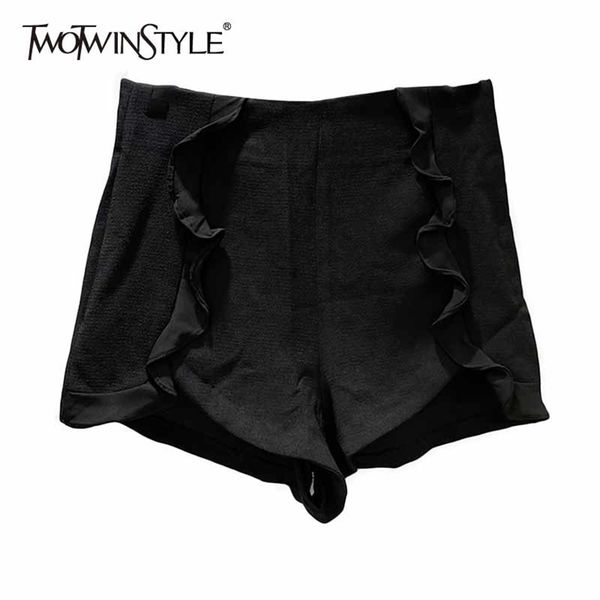 black casual patchwork short for women high waist minimalist korean shorts female summer fashion clothes style 210521, White;black
black casual patchwork short for women high waist minimalist korean shorts female summer fashion clothes style 210521, White;black