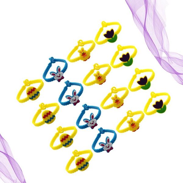 party favor 24pcs easter silicone bracelet cartoon egg creative wristbands favors for kids (random
party favor 24pcs easter silicone bracelet cartoon egg creative wristbands favors for kids (random