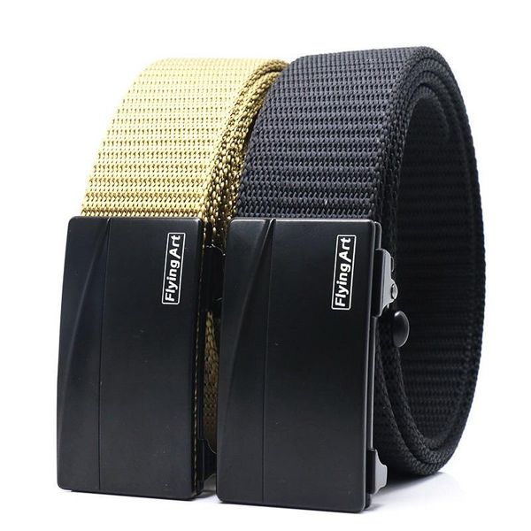belts fashion mens metal slide buckle canvas breathable cowboy jeans accessories 3.4cm waist strap quick drying outdoor cinto, Black;brown
belts fashion mens metal slide buckle canvas breathable cowboy jeans accessories 3.4cm waist strap quick drying outdoor cinto, Black;brown