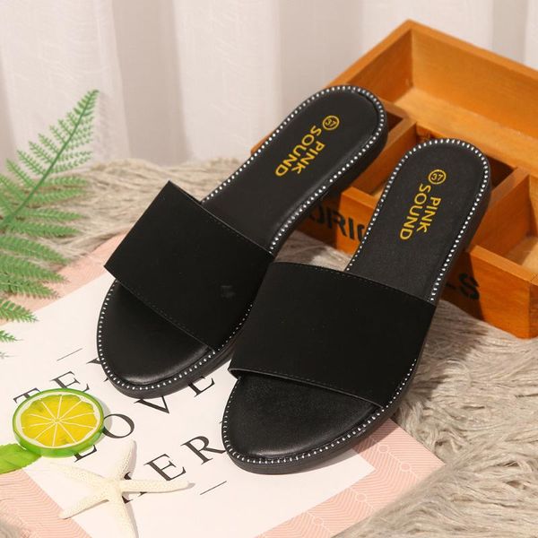 women slippers flat leopard solid summer female cool flip flops leather comfort beach ladies soft slides casual shoes#a3, Black
women slippers flat leopard solid summer female cool flip flops leather comfort beach ladies soft slides casual shoes#a3, Black