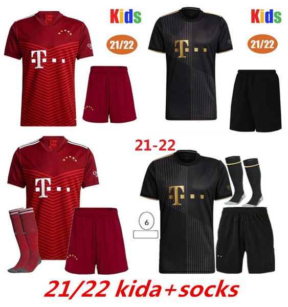 2021 2022 munich kids soccer jerseys sets coman goretzka kimmich gnabry muller davies lewandowski sane bayern football shirt+shorts with soc, Black;yellow
2021 2022 munich kids soccer jerseys sets coman goretzka kimmich gnabry muller davies lewandowski sane bayern football shirt+shorts with soc, Black;yellow