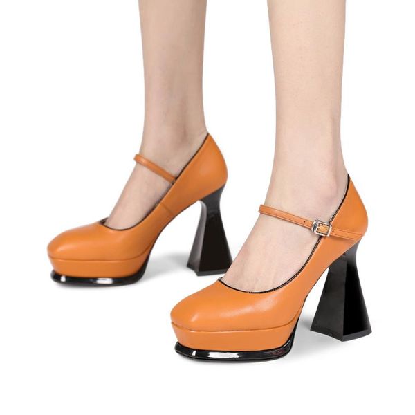spring 2021 fashion 100% genuine leather pumps women high heel summer platform shoes ladies square toes heels black/yellow dress
spring 2021 fashion 100% genuine leather pumps women high heel summer platform shoes ladies square toes heels black/yellow dress