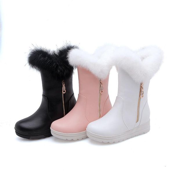 early winter products foreign trade warm slope with mid-heel size 30-42 mid-tube snow boots 803975, Black
early winter products foreign trade warm slope with mid-heel size 30-42 mid-tube snow boots 803975, Black