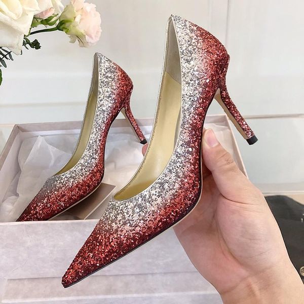 bling luxury wedding women shoes 2021 spring pointy toe slem high heels bridal fashion party pumps dress, Black
bling luxury wedding women shoes 2021 spring pointy toe slem high heels bridal fashion party pumps dress, Black