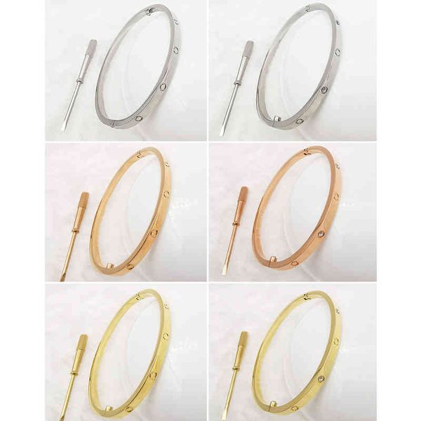 brand bracelet wholesale bangle stainless steel love s silver rose gold for women men screwdriver couple jewelry woman with bag 16-22cm, Black
brand bracelet wholesale bangle stainless steel love s silver rose gold for women men screwdriver couple jewelry woman with bag 16-22cm, Black