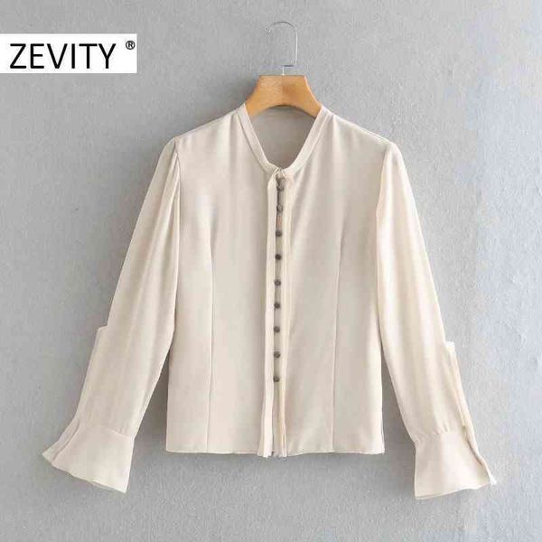 zevity women fashion o neck long sleeve chiffon smock blouse office ladies breasted business shirts chic blusas ls7112 210419, White
zevity women fashion o neck long sleeve chiffon smock blouse office ladies breasted business shirts chic blusas ls7112 210419, White