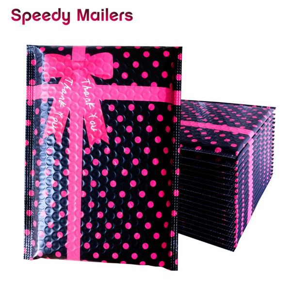 gift wrap 50pcs 4x7'' 6x9'' small black polka dots poly thank you self sealing bubble mailers padded mailing envelopes b
gift wrap 50pcs 4x7'' 6x9'' small black polka dots poly thank you self sealing bubble mailers padded mailing envelopes b