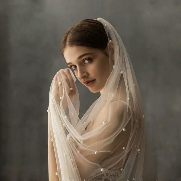 bridal veils 2021 long pearl veil one layer 3m cathedral 3 meters ivory wedding with pearls bride accessories, Black
bridal veils 2021 long pearl veil one layer 3m cathedral 3 meters ivory wedding with pearls bride accessories, Black