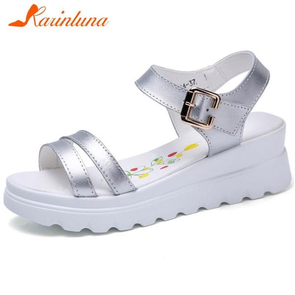 dress shoes karin female casual leisure sandals open toe buckle strap platform women consise silver summer, Black
dress shoes karin female casual leisure sandals open toe buckle strap platform women consise silver summer, Black