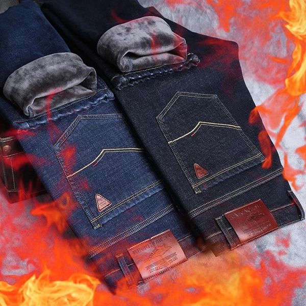 men's jeans men fashion winter black blue color slim fit stretch thick velvet pants warm casual fleece trousers male
men's jeans men fashion winter black blue color slim fit stretch thick velvet pants warm casual fleece trousers male