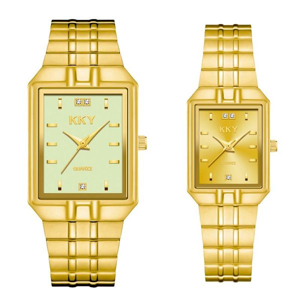 wristwatches fashion lover's watches kky quartz watch stainless-steel waterproof couple wristwatch 2021 clock relogio masculino, Slivery;brown
wristwatches fashion lover's watches kky quartz watch stainless-steel waterproof couple wristwatch 2021 clock relogio masculino, Slivery;brown