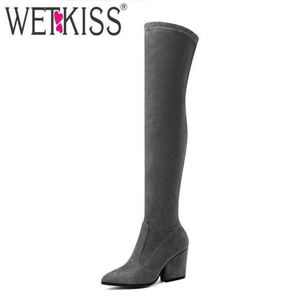 wetkiss latest fashion stretch over knee boot women pointy toe thick high heels shoes winter lady thigh high boot big size 210630, Black
wetkiss latest fashion stretch over knee boot women pointy toe thick high heels shoes winter lady thigh high boot big size 210630, Black