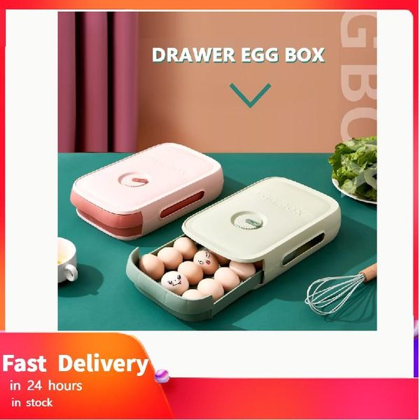 storage bottles & jars refrigerator egg holder organizer box food container convenient eggs boxes durable drawer case kitchen product
storage bottles & jars refrigerator egg holder organizer box food container convenient eggs boxes durable drawer case kitchen product