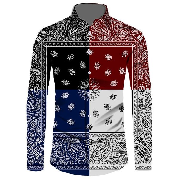 men's casual shirts 2021 autumn men slim floral print long sleeve button shirt bandana design flower big size 6xl, White;black
men's casual shirts 2021 autumn men slim floral print long sleeve button shirt bandana design flower big size 6xl, White;black