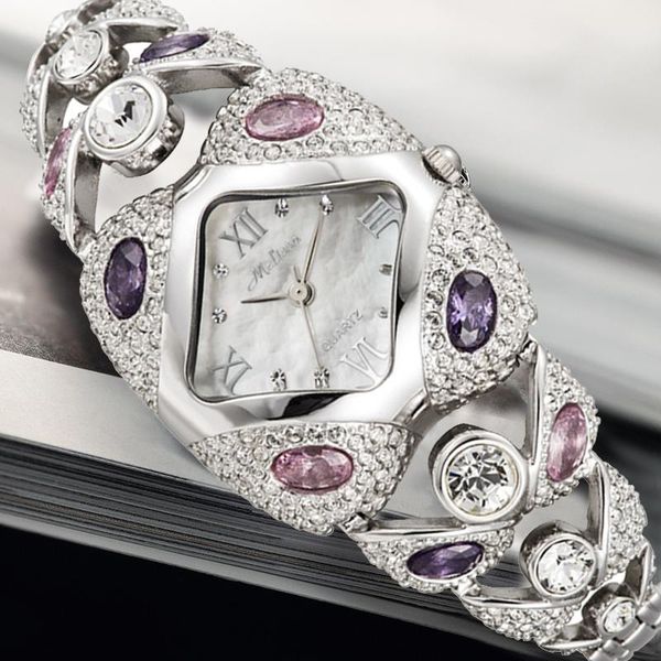 wristwatches austria crystal fashion bracelet watches luxury women watch miyota quartz melissa waterproof wrist relogio feminino, Slivery;brown
wristwatches austria crystal fashion bracelet watches luxury women watch miyota quartz melissa waterproof wrist relogio feminino, Slivery;brown