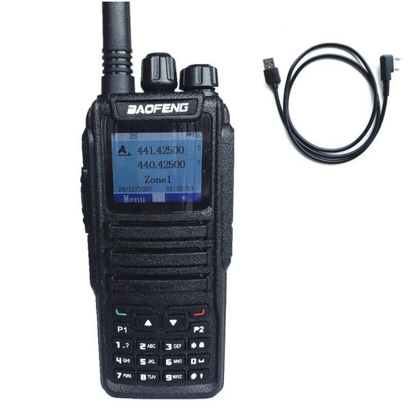 walkie talkie baofeng dm-1701 dual band tier i & ii dmr analog digital two way radio 136-174mhz 400-470mhz dualband dm1701
walkie talkie baofeng dm-1701 dual band tier i & ii dmr analog digital two way radio 136-174mhz 400-470mhz dualband dm1701