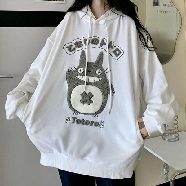 women's hoodies & sweatshirts qweek harajuku oversized kawaii anime women korean fashion cute cartoon print long sleeve hooded sweashir, Black
women's hoodies & sweatshirts qweek harajuku oversized kawaii anime women korean fashion cute cartoon print long sleeve hooded sweashir, Black