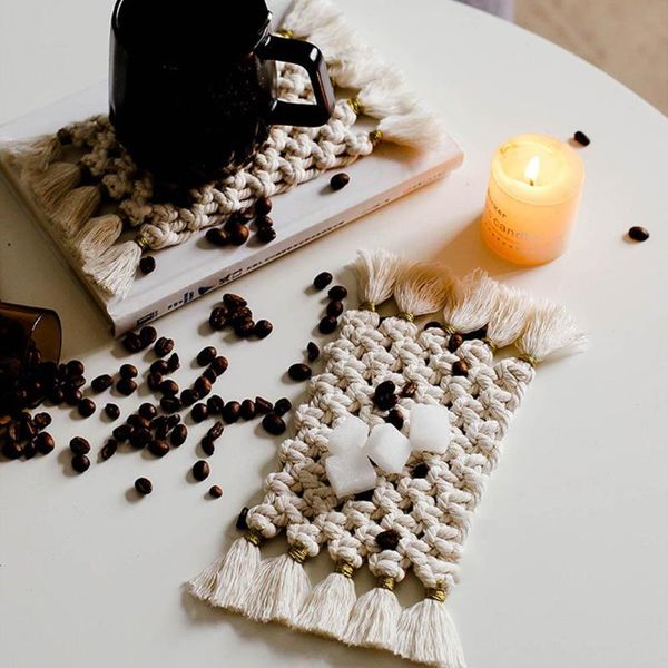 mats & pads cotton braided woven non slip heat insulation kitchen placemat cup mug pad mat
mats & pads cotton braided woven non slip heat insulation kitchen placemat cup mug pad mat