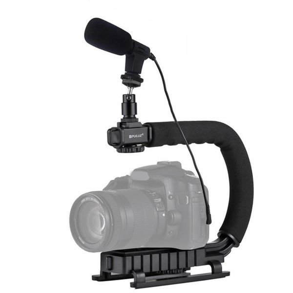portable handheld dv bracket u/c shape stabilizer video microphone kit for slr camera accessories tripod heads
portable handheld dv bracket u/c shape stabilizer video microphone kit for slr camera accessories tripod heads
