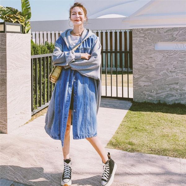 women's trench coats shirt dress female 2021spring autumn korean stitching design sense long-sleeved single-breasted fashion dr, Tan;black
women's trench coats shirt dress female 2021spring autumn korean stitching design sense long-sleeved single-breasted fashion dr, Tan;black