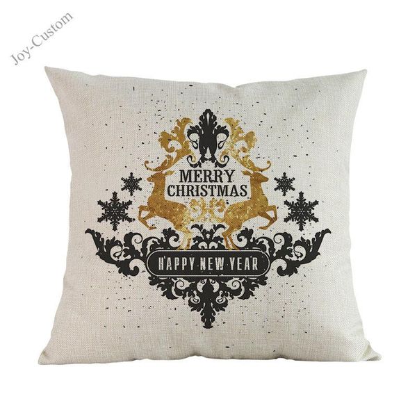 cushion/decorative pillow merry christmas black and gold deer stocking garland pattern case home sofa festive decoration cushion cover holid
cushion/decorative pillow merry christmas black and gold deer stocking garland pattern case home sofa festive decoration cushion cover holid