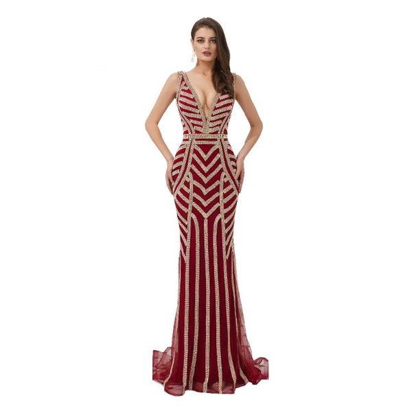 party dresses elegent evening dress 2021 vintage burgundy red gold vestido de festa formal prom robe soiree 60716, White;black
party dresses elegent evening dress 2021 vintage burgundy red gold vestido de festa formal prom robe soiree 60716, White;black