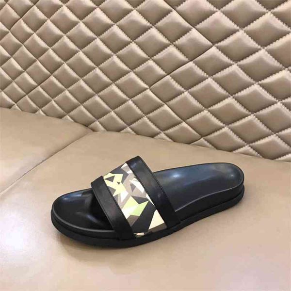 21 summer new one line cool slippers small monster camouflage cowhide net red beach v13 guangzhou high end shoes, Black
21 summer new one line cool slippers small monster camouflage cowhide net red beach v13 guangzhou high end shoes, Black