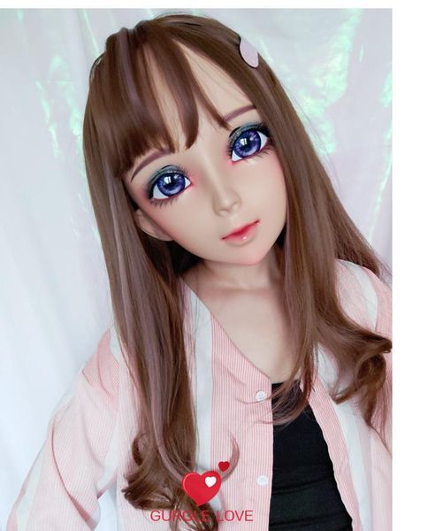 party masks (ying-08)female sweet girl resin half head kigurumi mask with bjd eyes cosplay japanese anime role lolita crossdress doll
party masks (ying-08)female sweet girl resin half head kigurumi mask with bjd eyes cosplay japanese anime role lolita crossdress doll